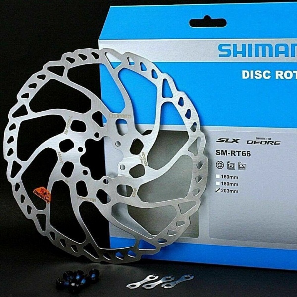 Shimano disk brake rotor SM-RT66 - stainless steel 160/180/203mm
